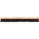 36" Newman and Cole Stiff PVC Broom Head with Hole